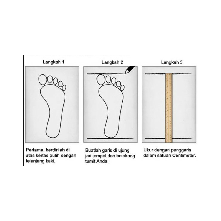 0RIGINAL !!! RAMAGE FLAT SHOES WANITA HS-10