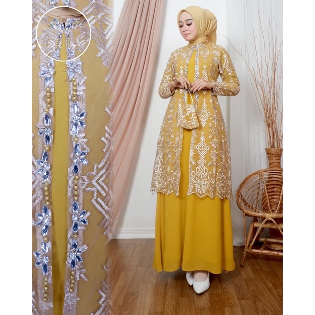 gamis ameena||gamis kondangan||dress kondangan