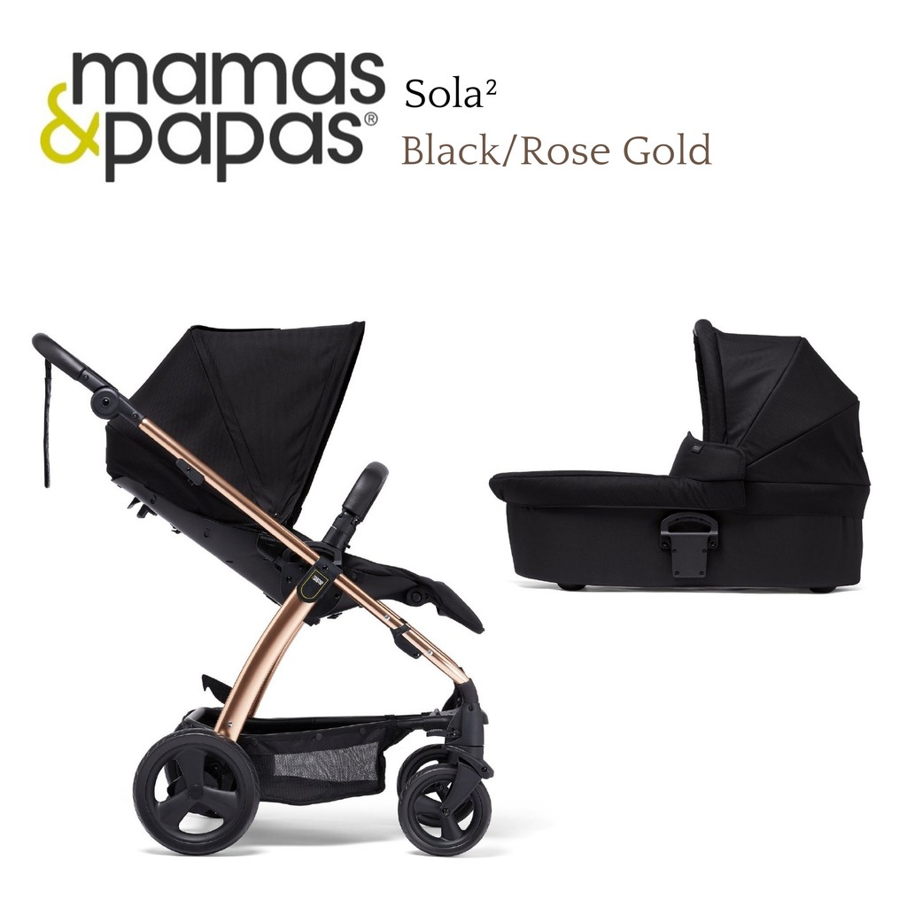 mamas and papas sola2 rose gold
