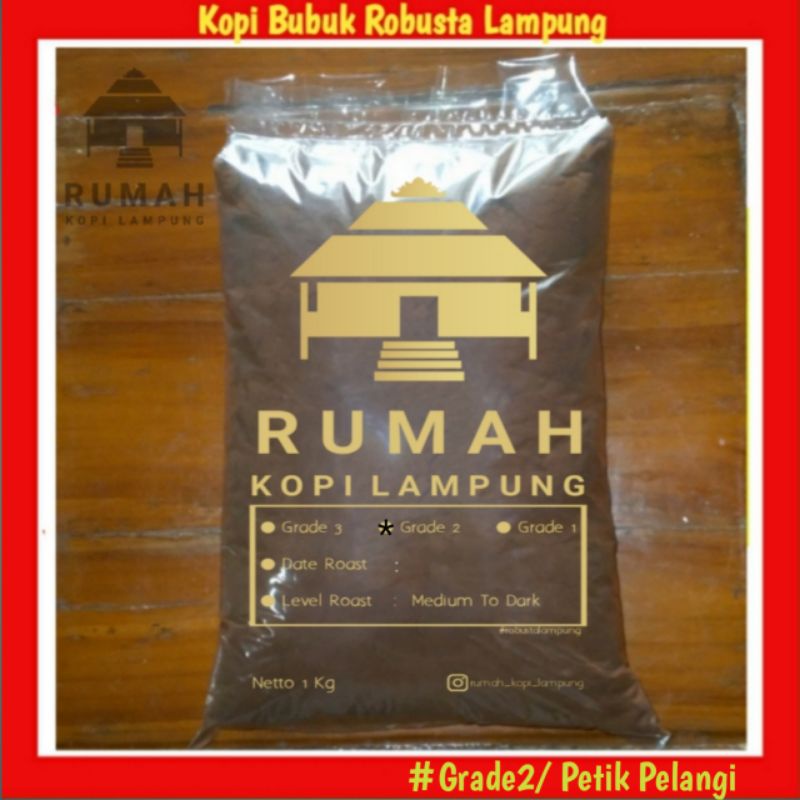 

Kopi Lampung Robusta ORIGINAL 1 kg