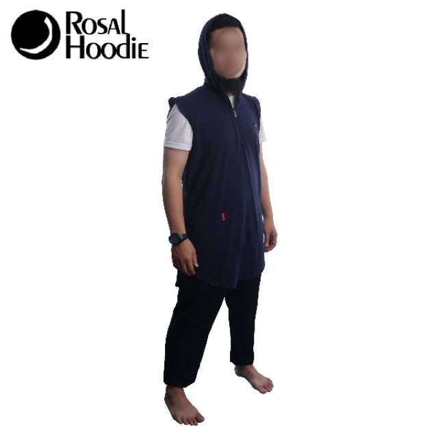 Rosal Hoodie / Rompi sholat pakai hoodie