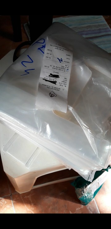 Kantong Plastik Pe Kresek Uk 24 Bening Transparan Tebal<br /><br />1pack Isi 50pcs