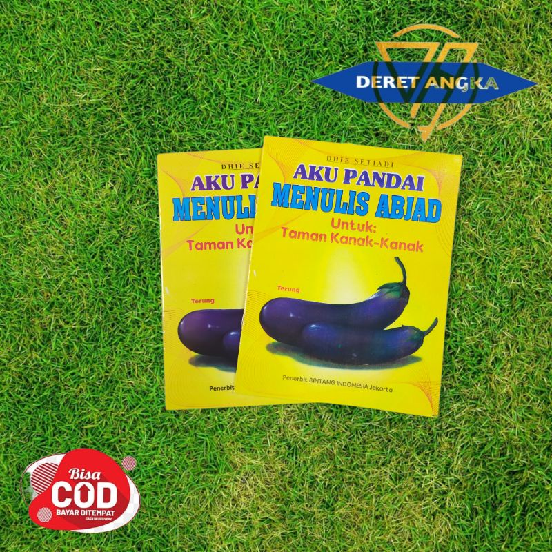 Buku aku pandai menulis abjad untuk Tk/paud