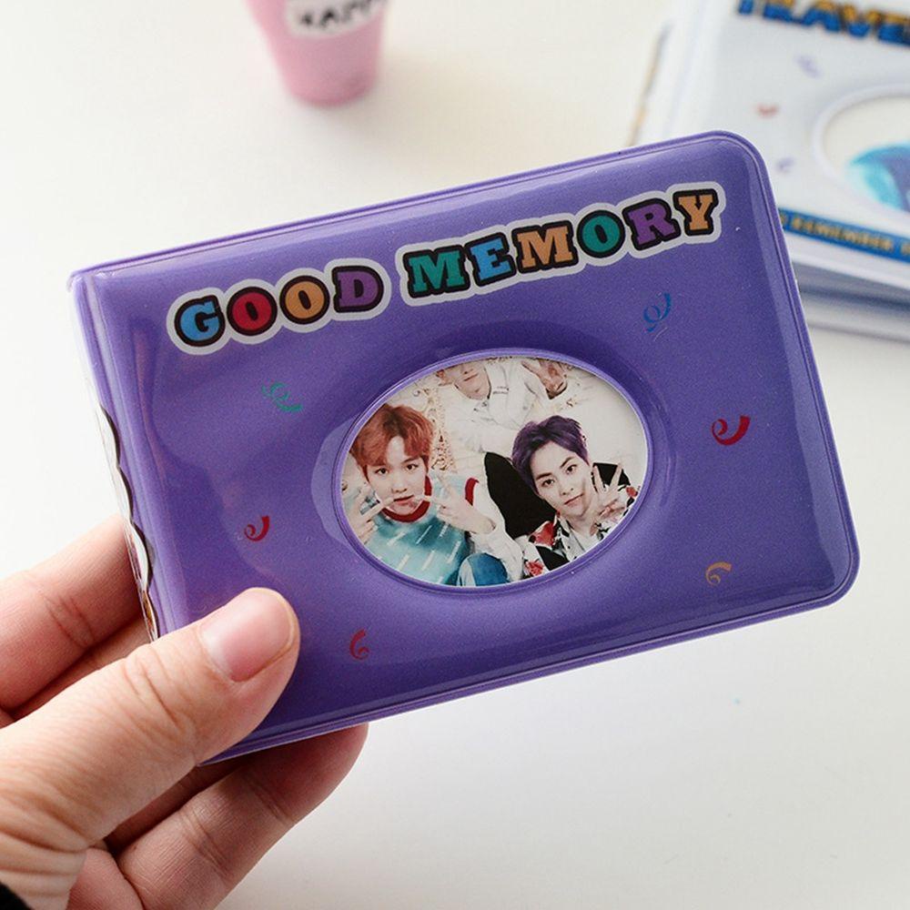 Lanfy Album Foto Mini 36saku Film Tempat Foto Album Instan Kpop Card Picture Storage Case