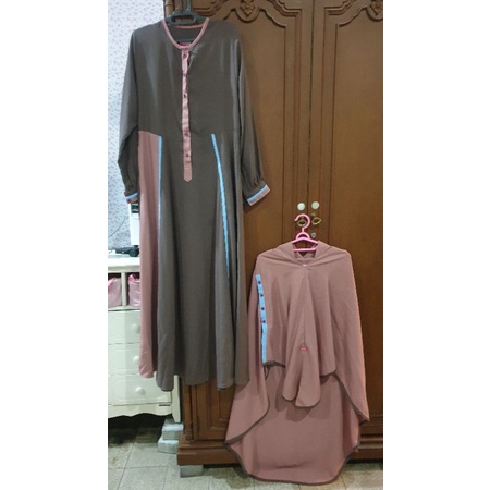 Gamis PreLoved Aulia Shaima Milo Sweet Nectar size L