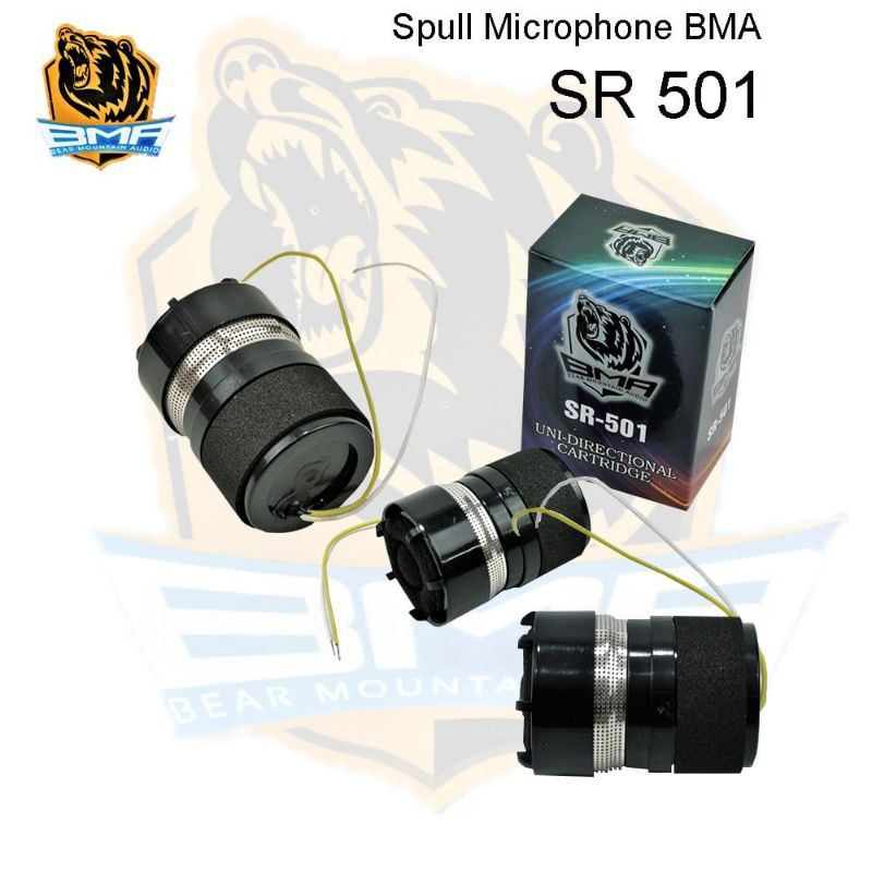 Spul. spool microphone BMA model SR 501 suara jernih