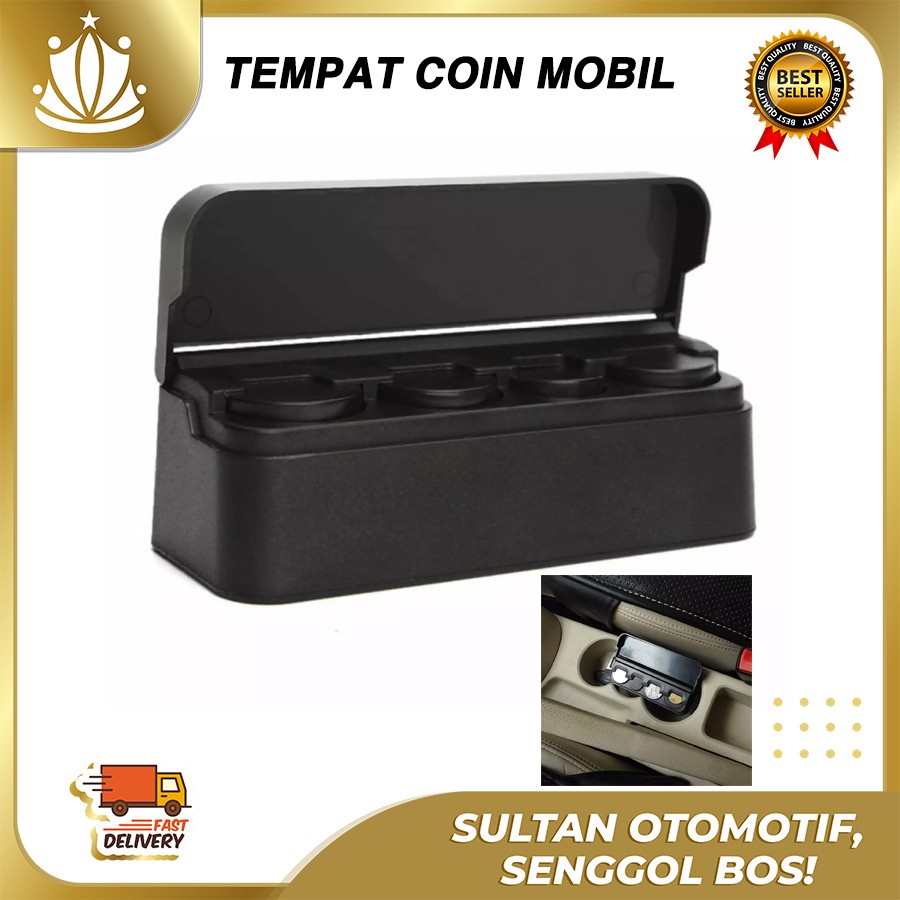 Tempat Koin Mobil /  Tempat Coin &amp; Toll Card Holder Mobil