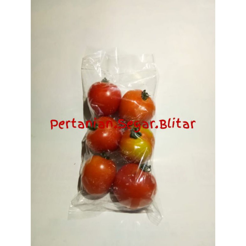 

[Pertanian Blitar] Tomat Setengah Matang Orange Merah Sayur Sayuran Fresh Seal Packing Vakum