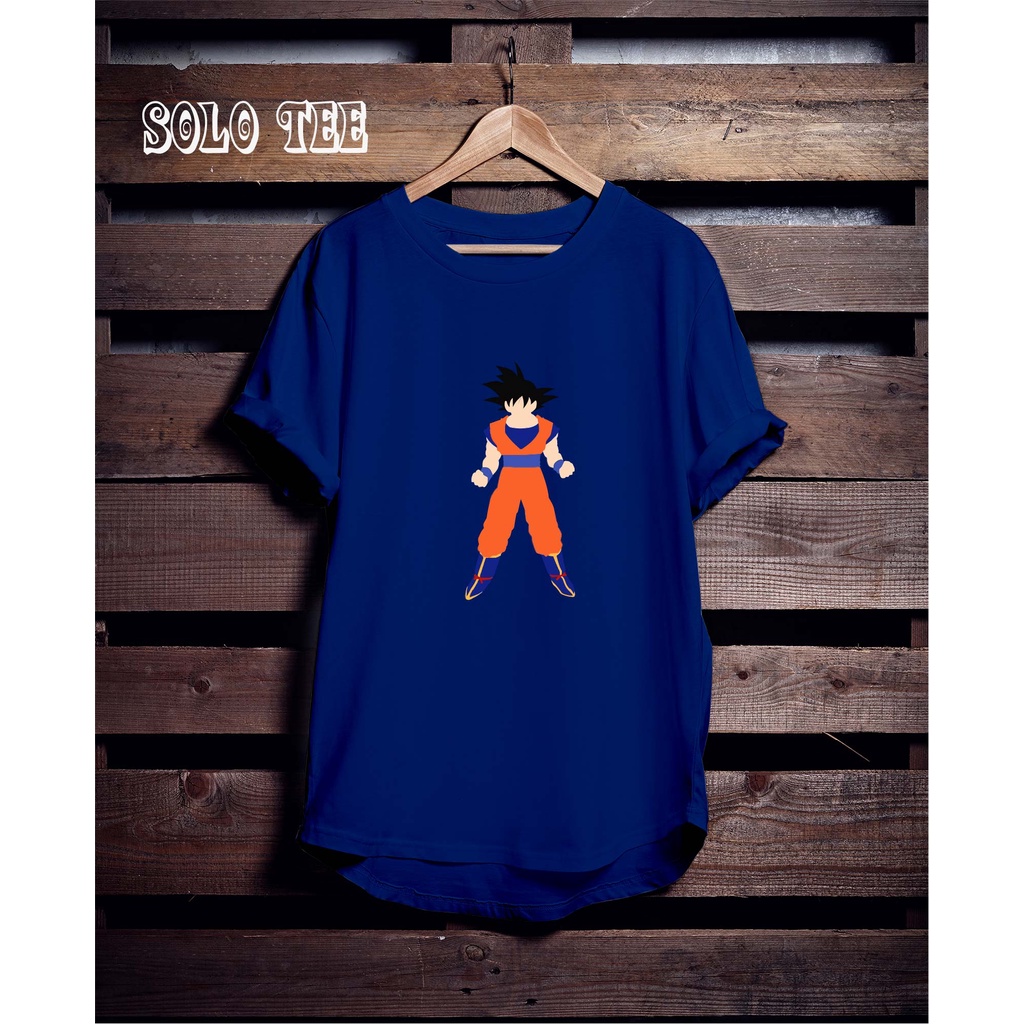 DRAGONBALL BLUE BENHUR TSHIRT-KAOS SABLON ANIME DRAGONBALL -KAOS PRIA SABLON DRAGONBALL