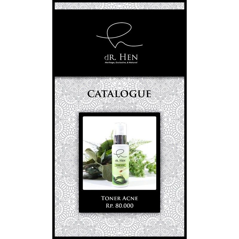 toner dr.hen skincare