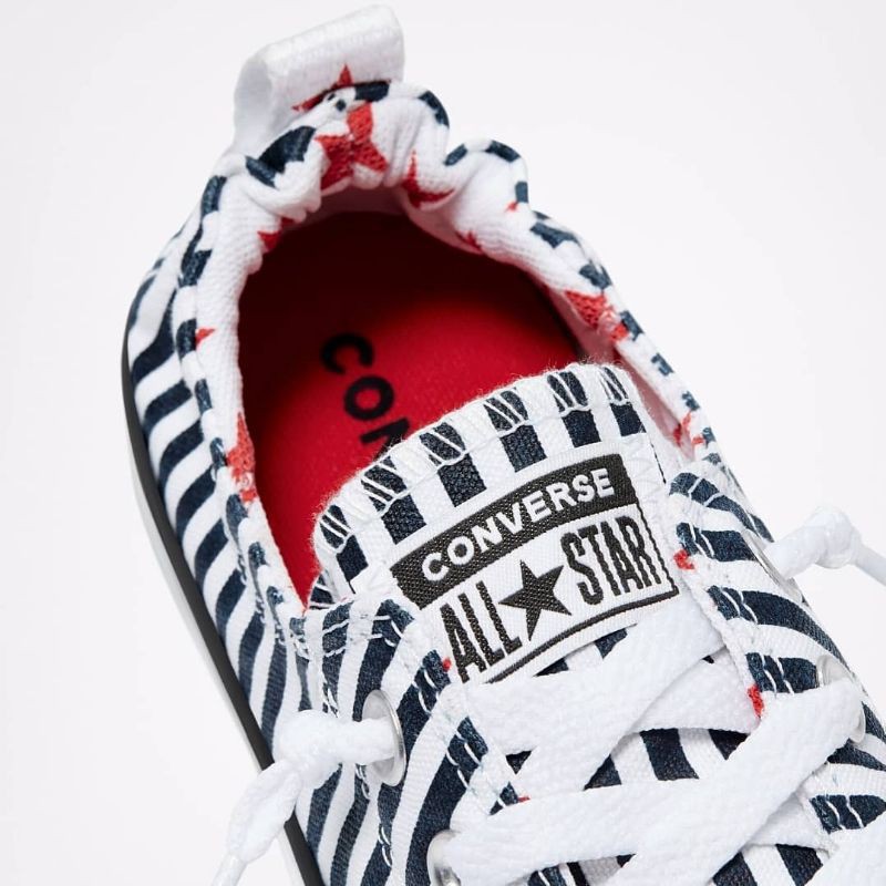 Sepatu Sneakers Wanita CONVERSE CT AS Shoreline White Obsidian Original 570975C