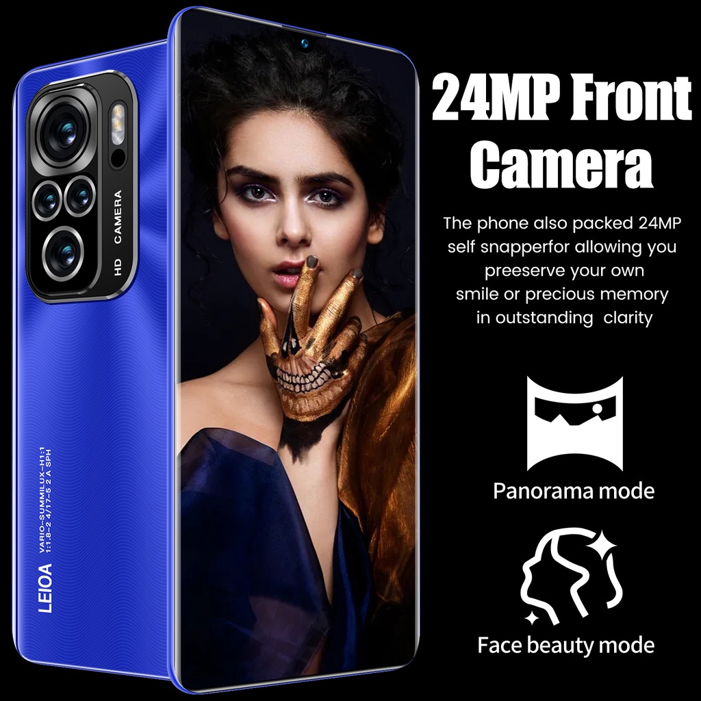 【COD】2021 versi internasional terbaru Note10 Pro 12GB+512GB layar HD 7.2 inci Android 10.0 ponsel siswa kursus online