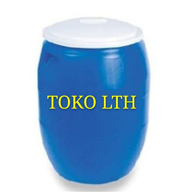 TONG AIR BIRU + TUTUP 60 ltr GREEN LEAF 0506 EMBER BESAR GENTONG PLASTIK