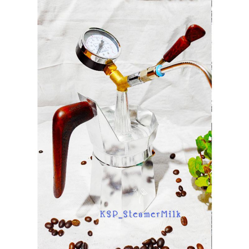 STEAMER MILK MANUAL Y SILVER
