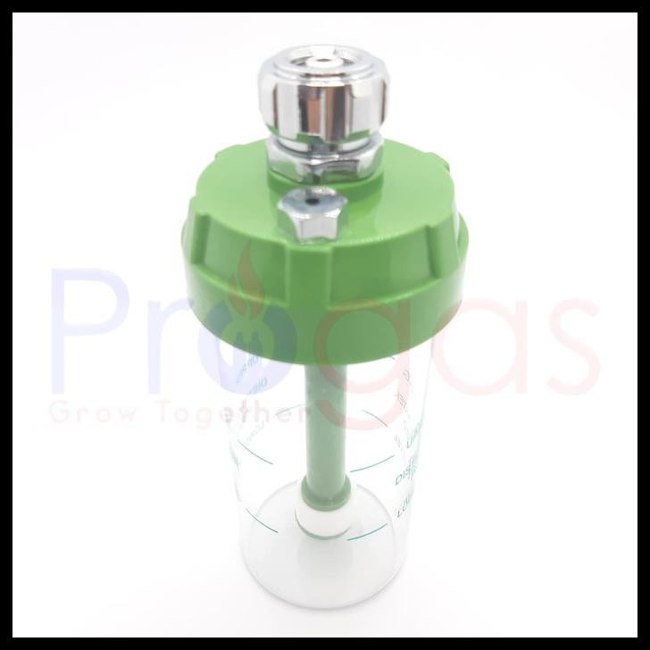 TABUNG AIR HUMIDIFIER REGULATOR OKSIGEN MEDIS