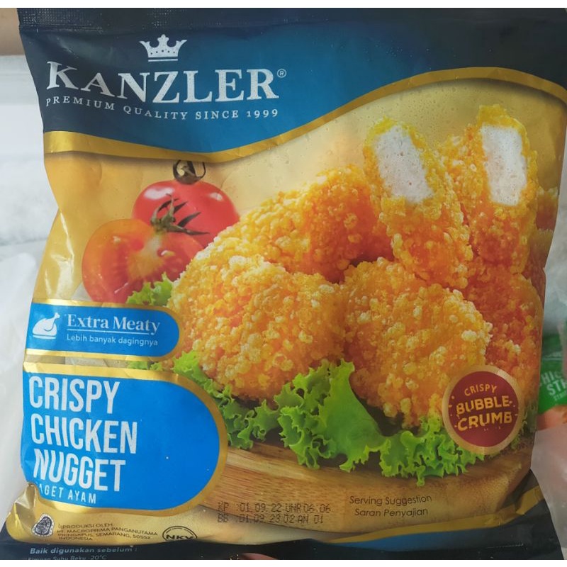 

Kanzler Crispy Nugget 450gr