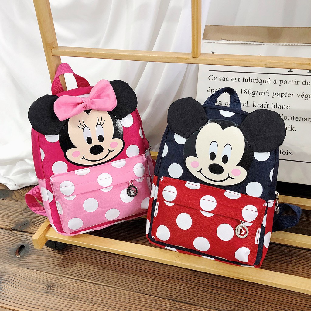 TAS RANSEL MICKEY MINNIE BACKPACK IMPOR