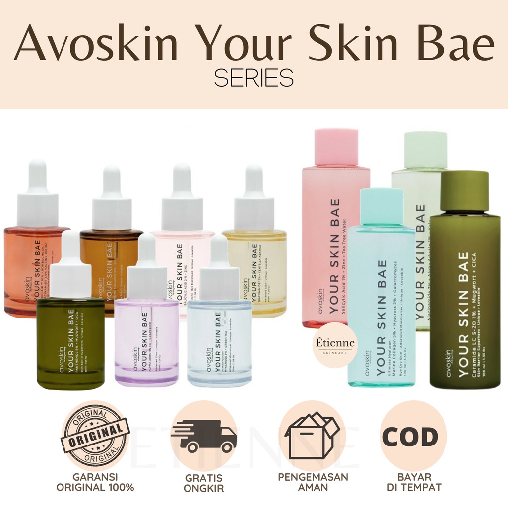 Jual AVOSKIN Your Skin Bae Alpha Arbutin | Salicylic Acid | Hyacross ...