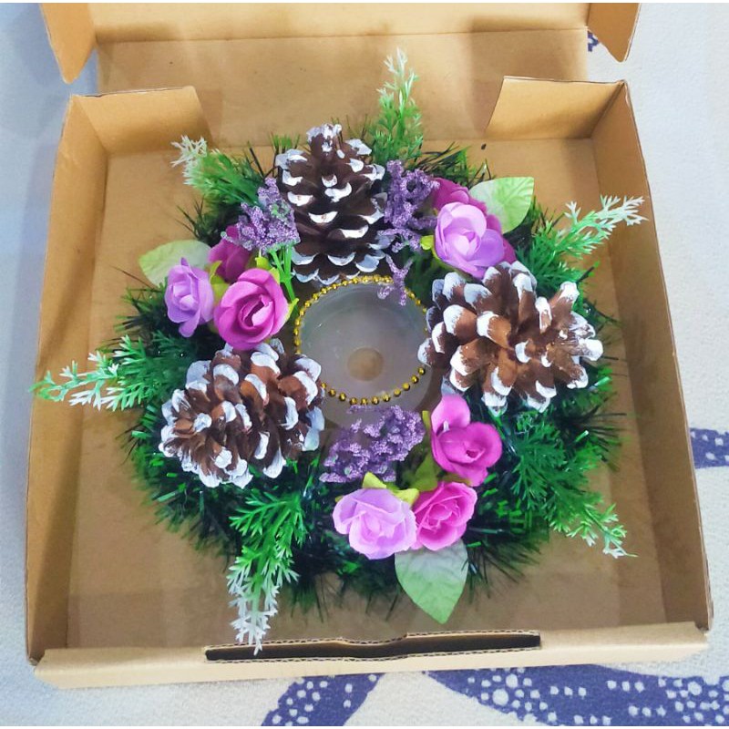 Lilin Advent Super Small Rose 15cm Lilin Doa