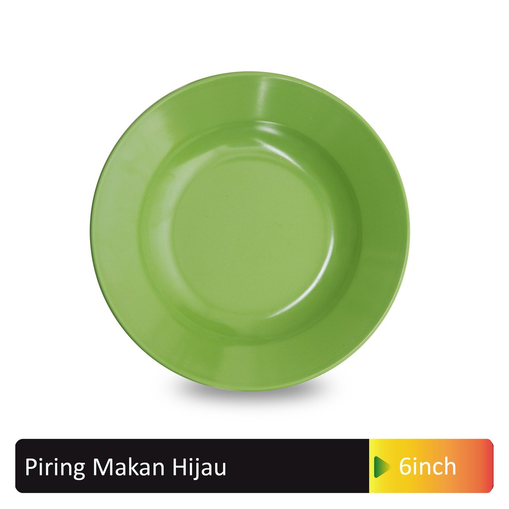 Glori Melamine |6 inch 6 pcs | Piring Makan | Piring Melamin | Piring