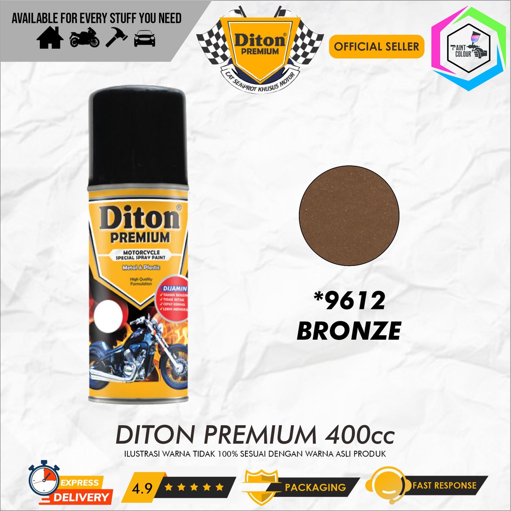 Diton PREMIUM 9612* Bronze Cat Semprot -Pylox-Samurai-Helm