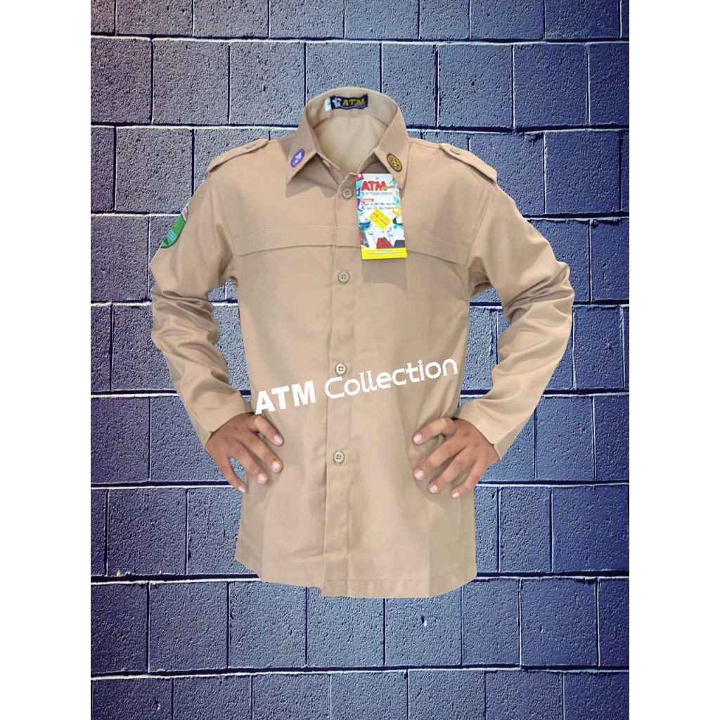 BAJU SERAGAM PRAMUKA PUTRI PANJANG (SD - SMP)