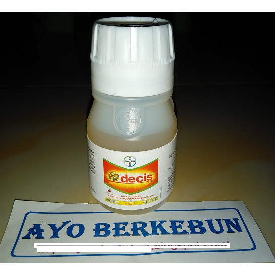 Insektisida Decis / pembasmi hama tanaman decis / Pestisida Decis / Obat Hama Tanaman Decis 50 ml