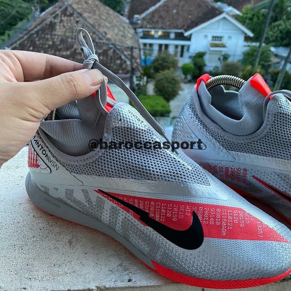 Nike Phantom Vision II Metalic Bomber Grey-FUTSAL