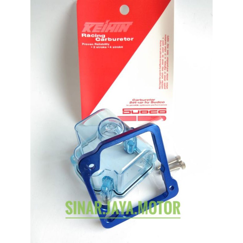 mangkok tutup mika karbu karburator transparan pe 24 26 28 30 31 ksr ninja 150 keihin sudco cover