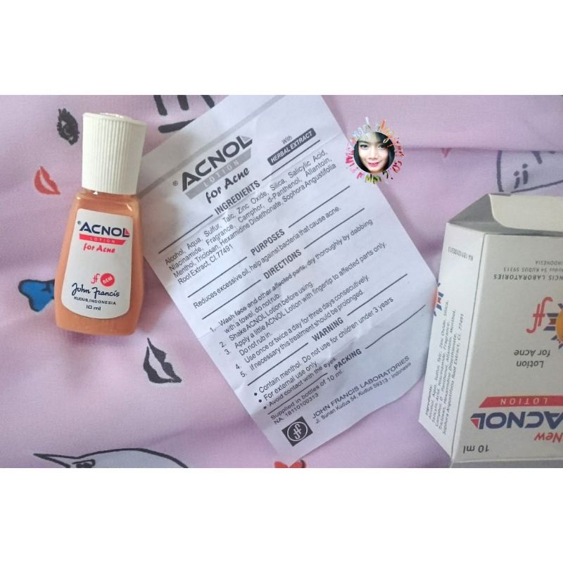 Acnol Lotion Jerawat 10 ML Original