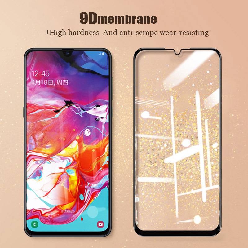 9D  Tempered Glass For Samsung Galaxy A50 A71 5G A30 A20 A10S A40 Screen Protector Glass For Samsung A90 5G A52 A70 A60