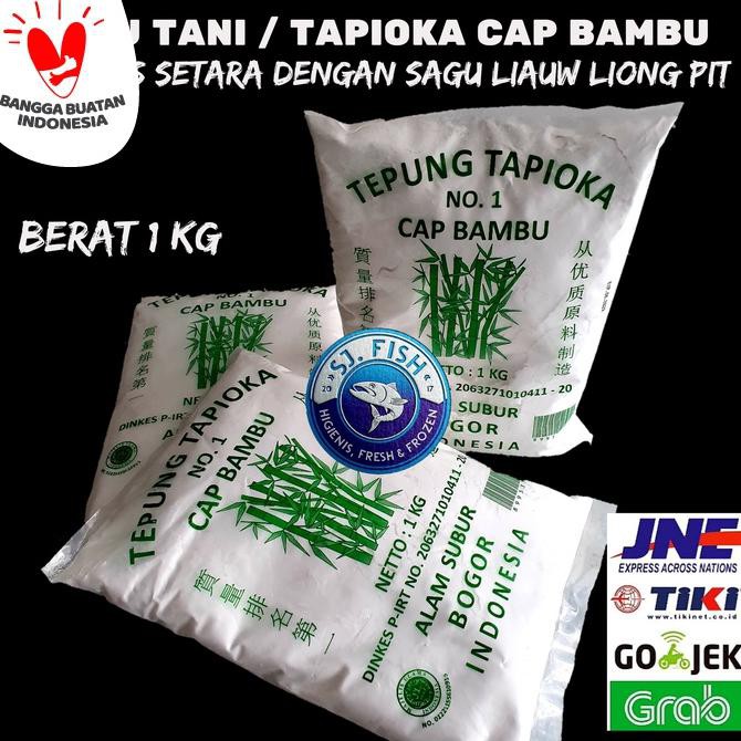 

Cuci Gudang Awal Tahun SAGU TANI / TAPIOKA CAP BAMBU 1 KG Promo Awal tahun