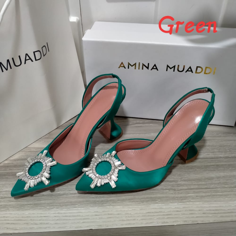 Suprem high heels Amn 06 green