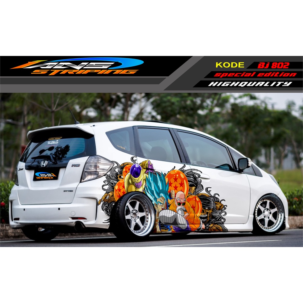 STIKER DECAL MOBIL HONDA BRIO / JAZZ RS / MOBILIO / AGYA / YARIS / ATOS / STICKER MOBIL