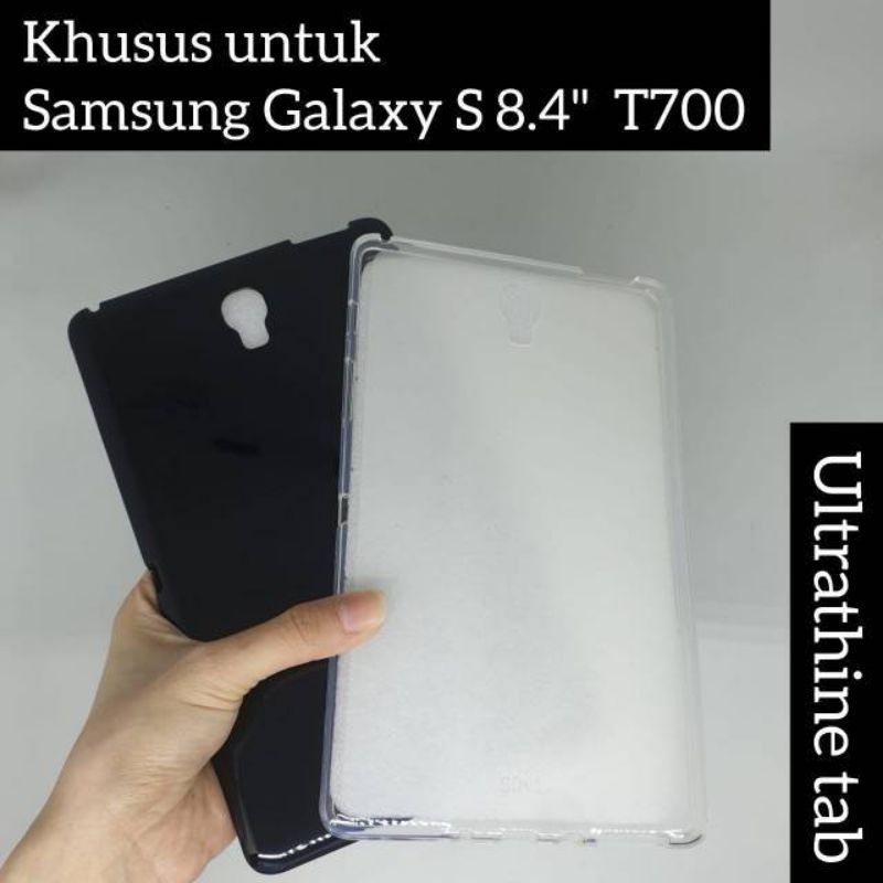 Silikon Soft Case SAMSUNG TAB S 8.4 inch T700 T705 Softcase Ultrathin TPU Jelly Tablet Anti Kuning