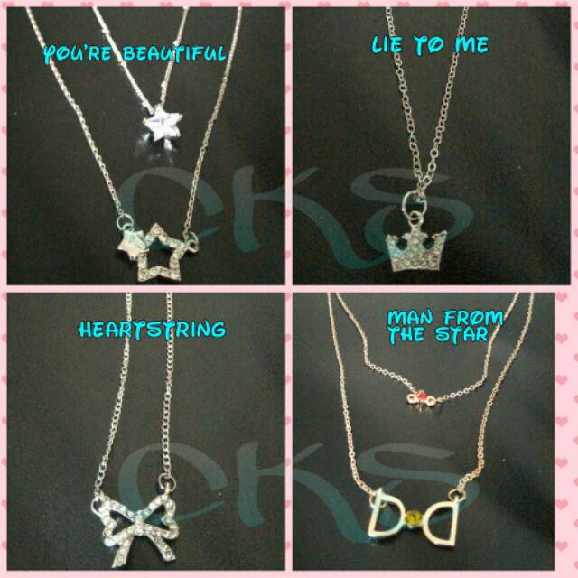 Kalung drama kalung lie to me ,kalung you're beautiful , kalung heartstring,