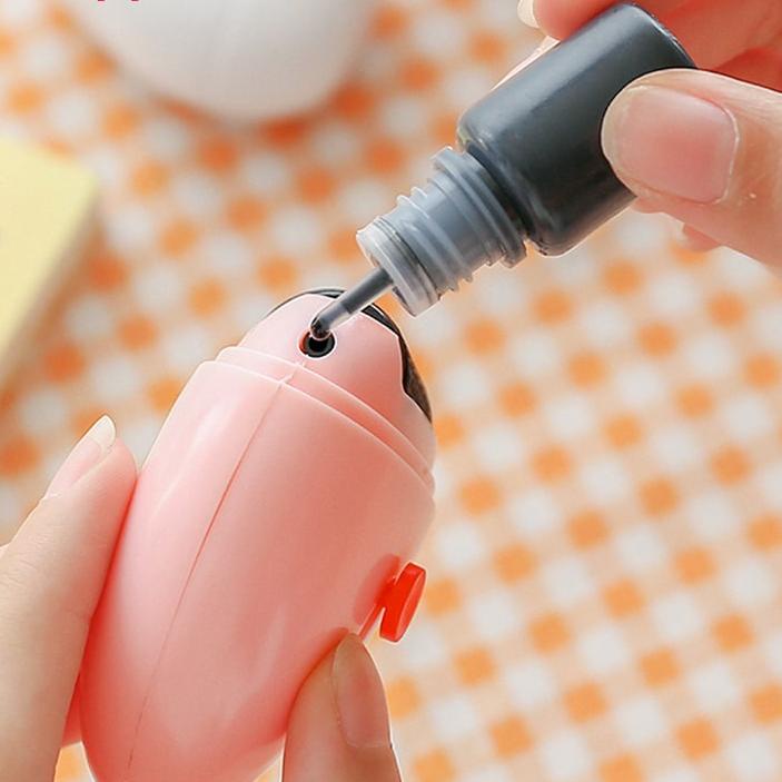 

Hot - HAYYLIFE Roller stamp 2 in 1 stempel pelindung kode rahasia + Cutter stempel penutup data stempel penutup alamat HL-AIA556