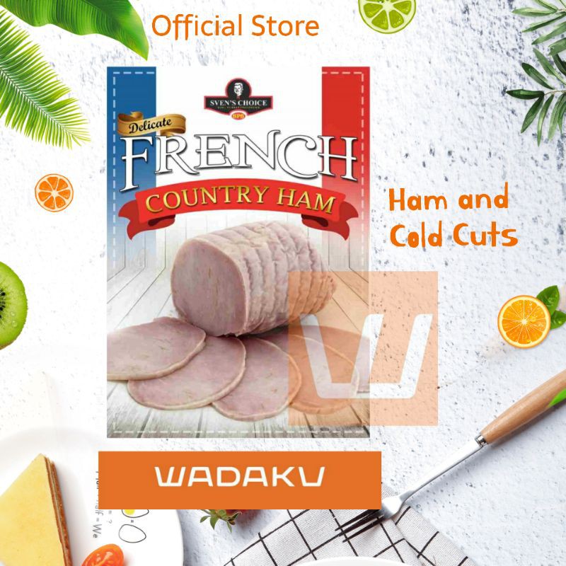 

Country Ham Sven's Choice 100g non halal Sven daging ham