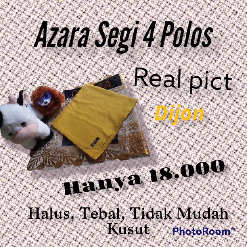 Hijab Segi 4 Polos