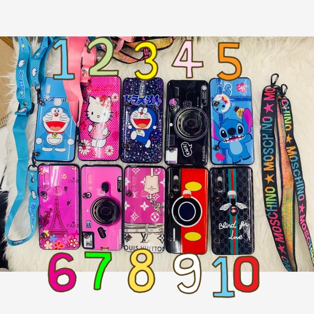 Oppo a3s a71 a37 neo9 f11pro f5 - case dan tali