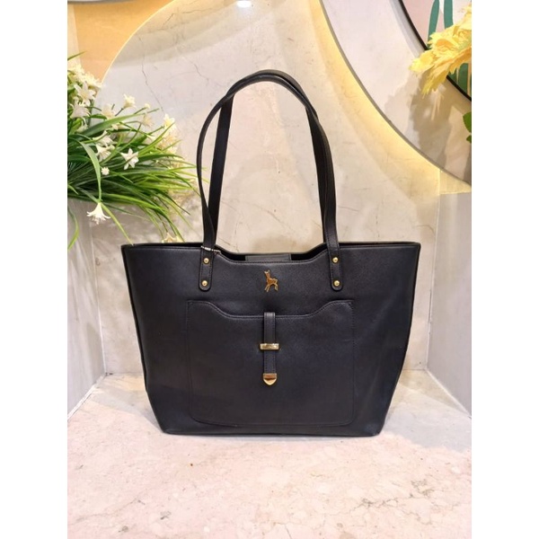 Tas ori branded Black Martine Sitbon