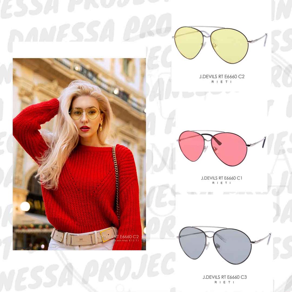 Kacamata RIETI J.DEVILS RT E6660 - Kacamata Korea | Dipakai oleh BTS V, Chanyeol EXO, Seo Yeji