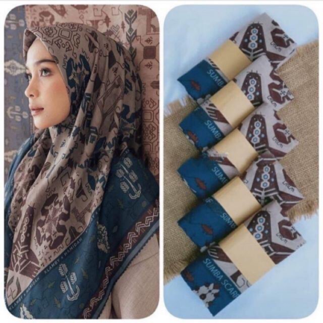 SUMBA SCARF KW REPLIKA / HIJAB SUMBA KW / HIJAB DENAY / HIJAB DEENAY / HIJAB DEENEY