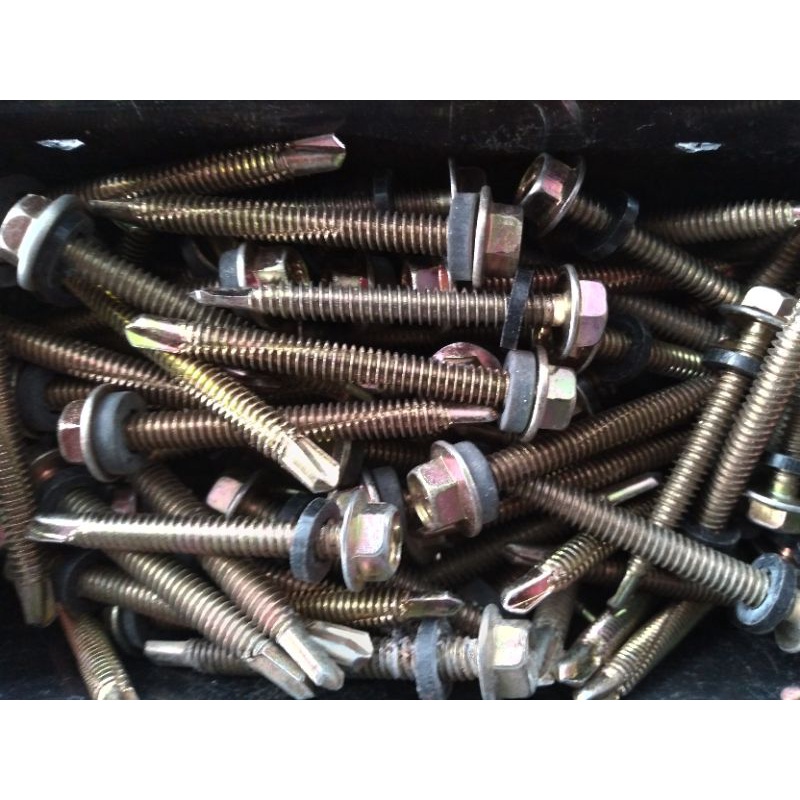 Skrup Roofing Skrup Baja ringan ukuran 5cm isi 10pcs