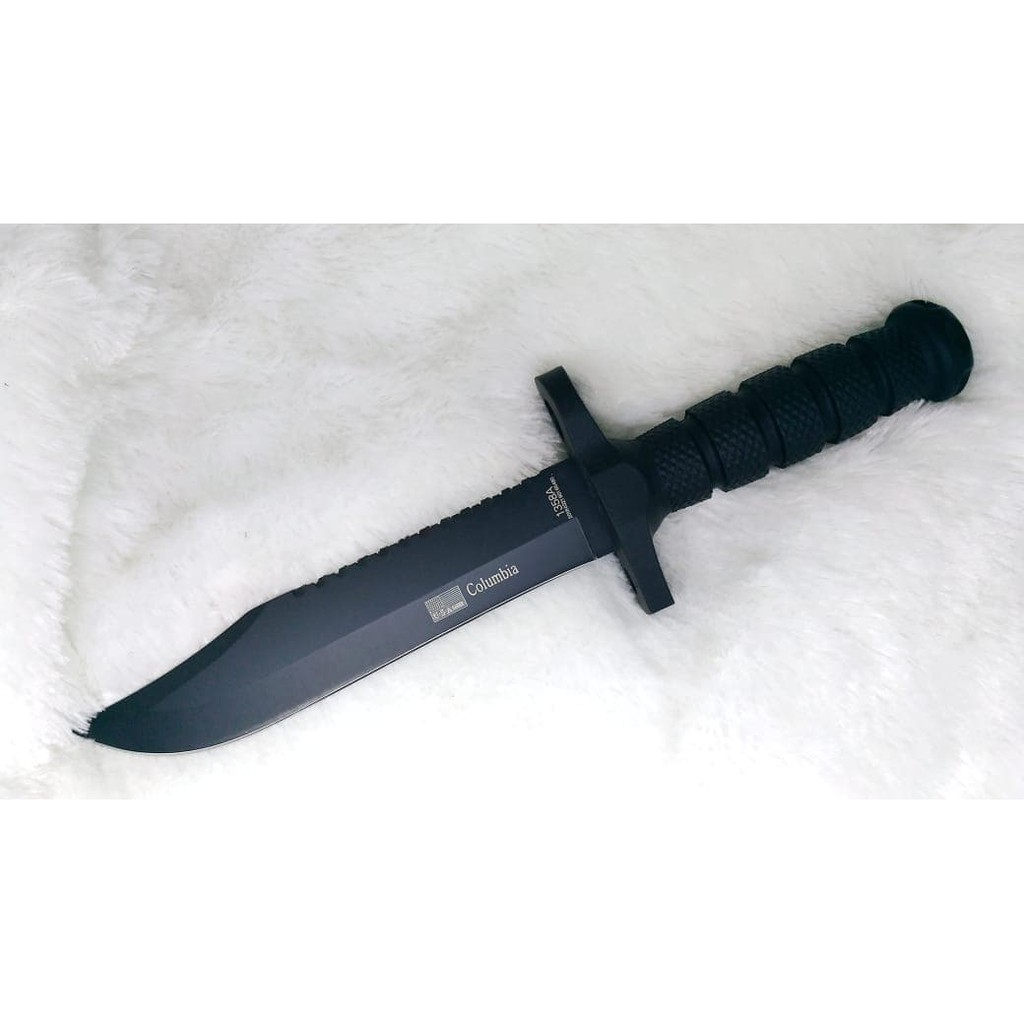 Hot Promo! PISAU COLUMBIA SANGKU SABER 1358A P1049 SURVIVAL OUTDOOR TAJAM Baru!