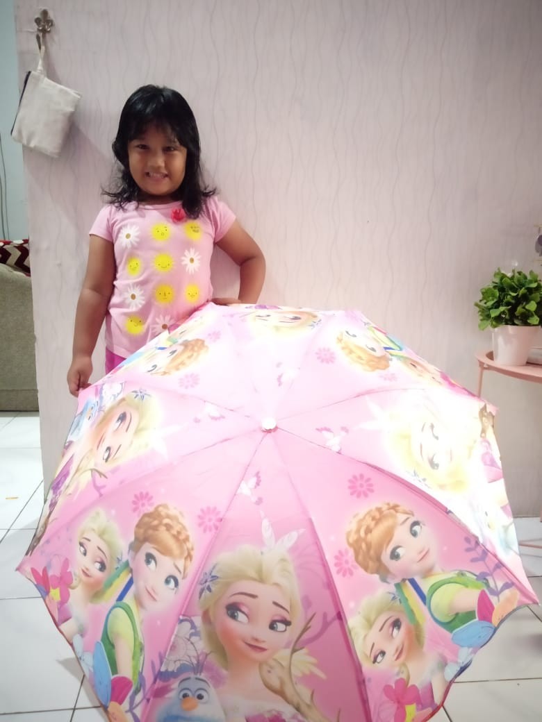 Payung Lipat 3 Nagoya Frozen Disney