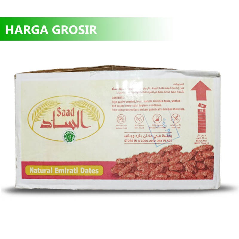 

Kurma Saad Khalas al- saad premium 10 kg / kurma kholas kurma murah original / kurma khalas premium albani / kurma khalas albani