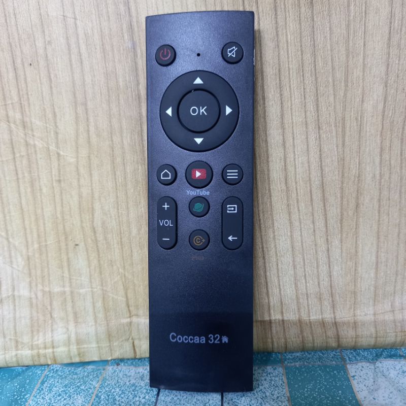 REMOTE REMOT SMART TV COOCAA LED YOUTUBE SEPERTI ORIGINAL