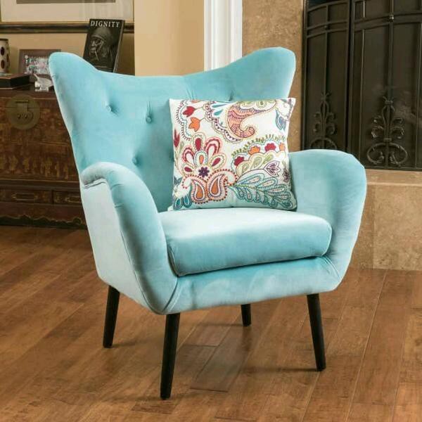 kursi sofa single retro - sofa santai