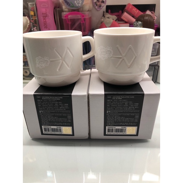 mug exo universe do chen chanyeol baekhyun kang kopi kyungsoo jongdae suho sehun kai lay xiumin